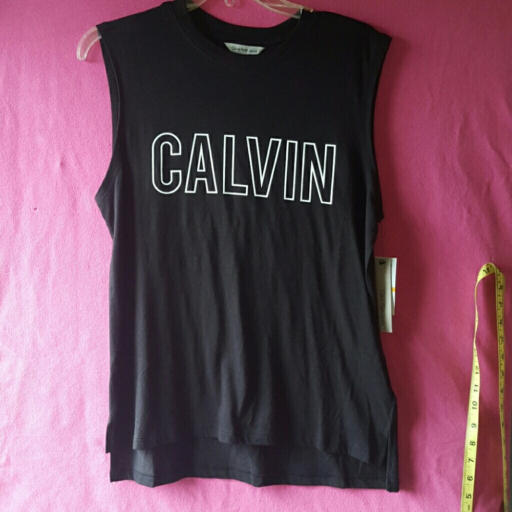 Black Calvin Klein Tank - small - NWT